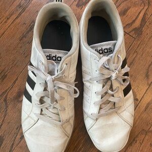Adidas White and Black Athletic Shoes
